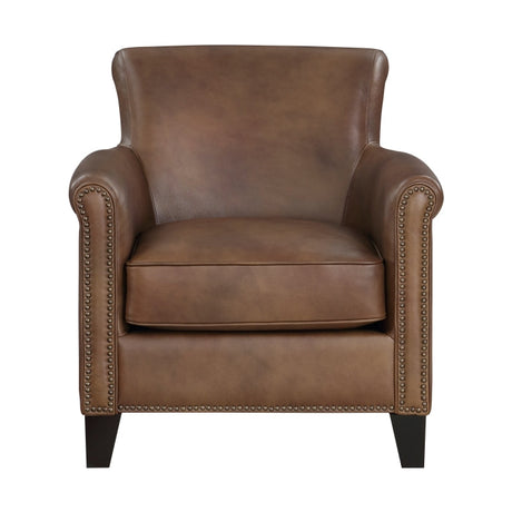 Braintree Brown Accent Chair - Ornate Home
