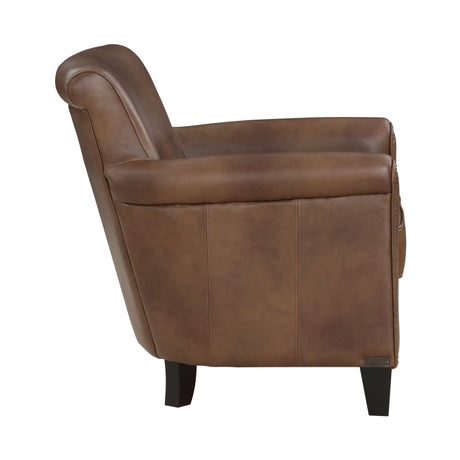 Braintree Brown Accent Chair - Ornate Home