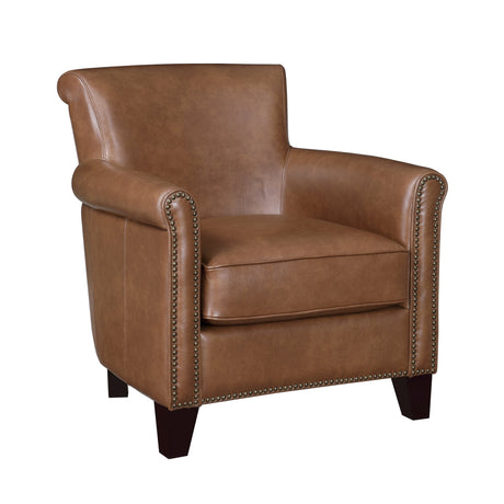 Braintree Brown Accent Chair - Ornate Home