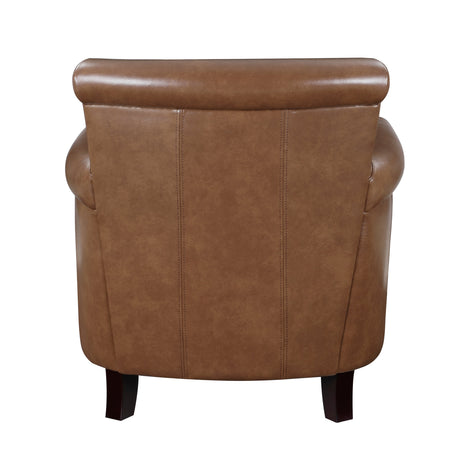 Braintree Brown Accent Chair - Ornate Home