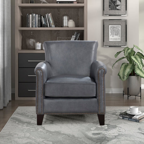 Braintree Burnish Gray Accent Chair - Ornate Home