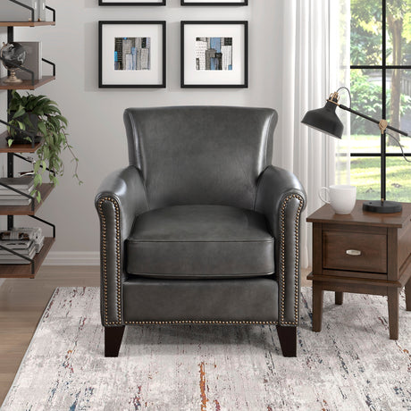 Braintree Gray Accent Chair - Ornate Home