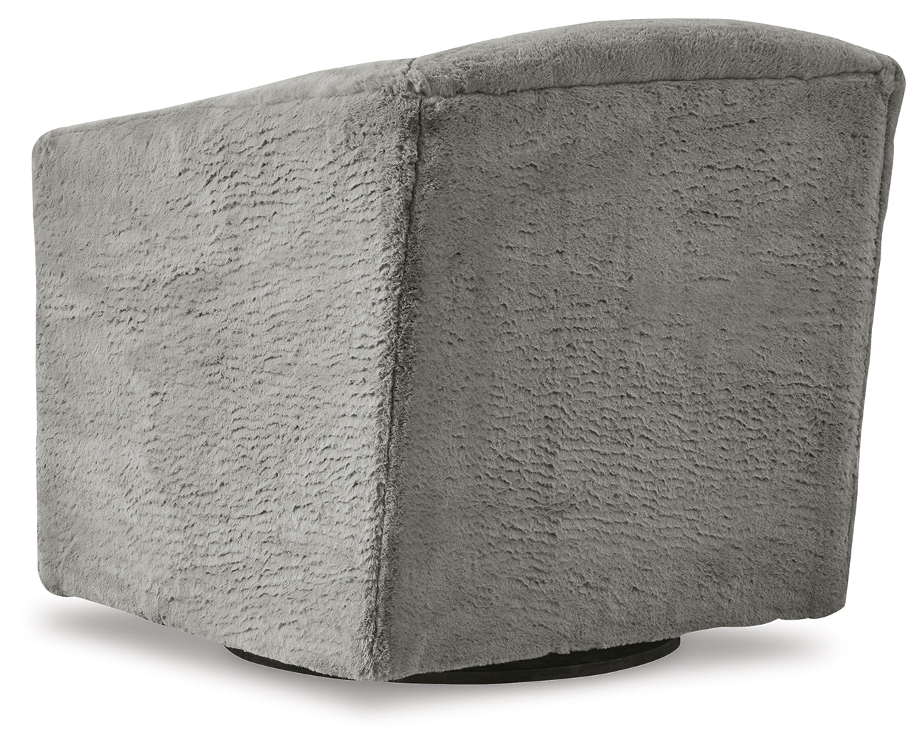 Bramner Charcoal Swivel Accent Chair (Online Special Price) - Ornate Home