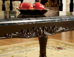 Brampton Espresso/Black 3 Pc. Table Set - Ornate Home