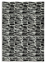 Bramshaw Black/Ivory Extra Large Rug (Online Special Price) - Ornate Home