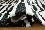 Bramshaw Black/Ivory Large Rug (Online Special Price) - Ornate Home
