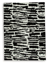 Bramshaw Black/Ivory Medium Rug (Online Special Price) - Ornate Home