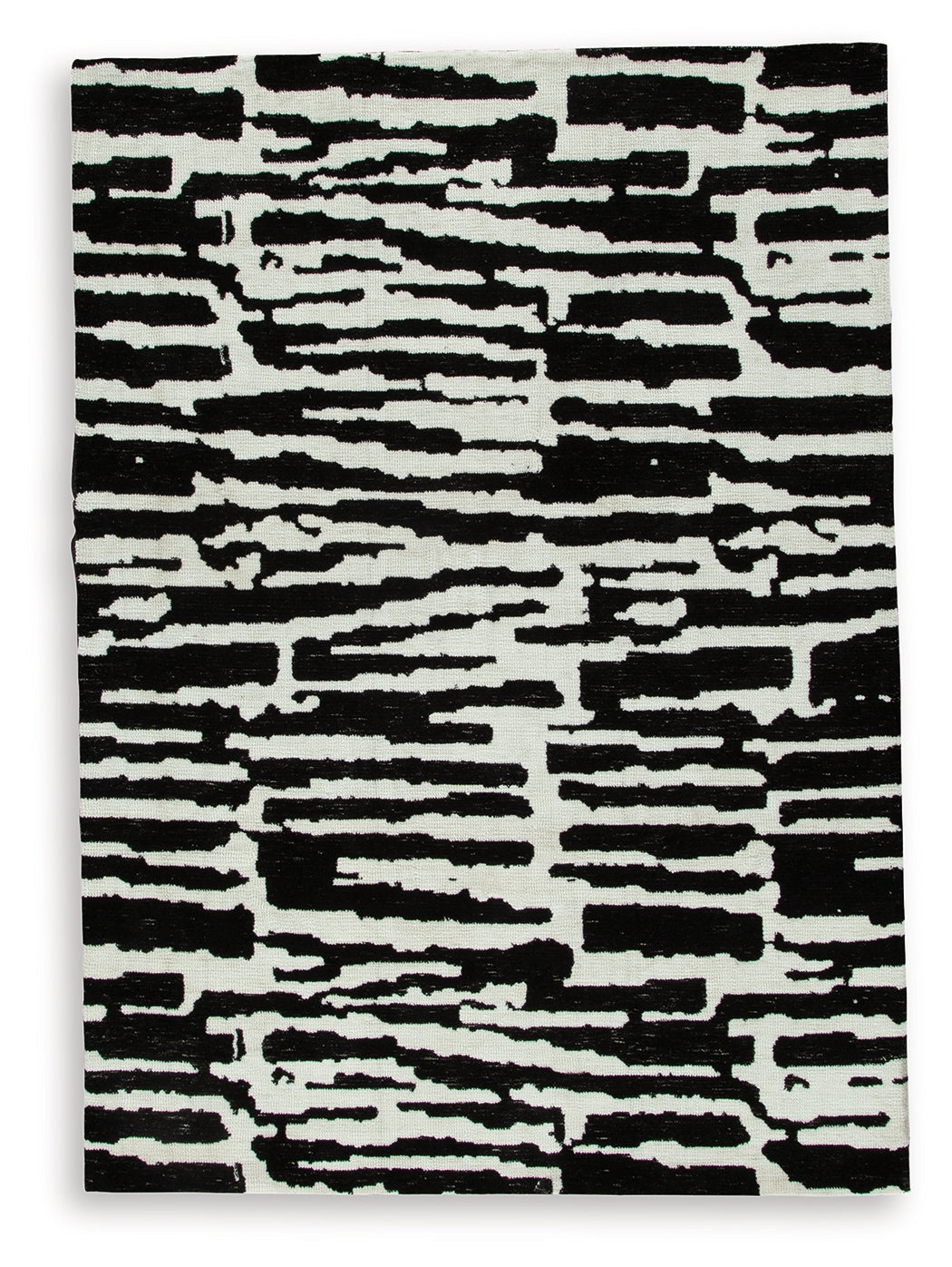 Bramshaw Black/Ivory Medium Rug (Online Special Price) - Ornate Home