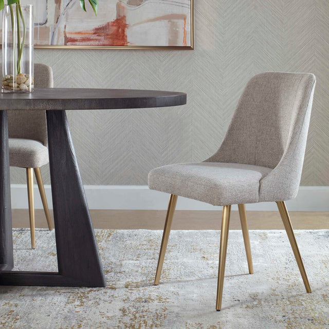 Bramwell Gray Dining Chair - Ornate Home