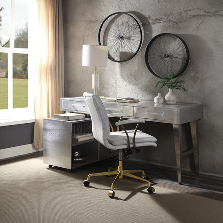 Brancaster Aluminum Cabinet - Ornate Home