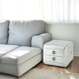 Brancaster Aluminum End Table - Ornate Home