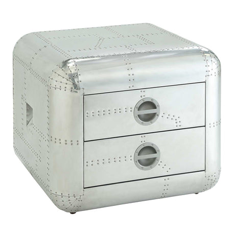 Brancaster Aluminum End Table - Ornate Home