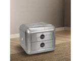 Brancaster Aluminum End Table - Ornate Home