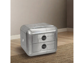 Brancaster Aluminum End Table - Ornate Home