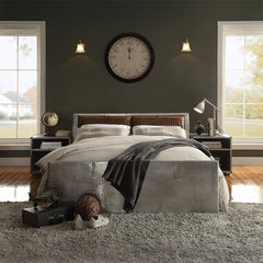Brancaster Aluminum Nightstand - Ornate Home