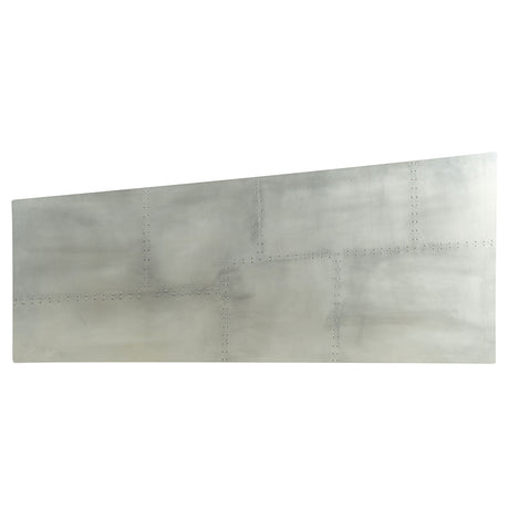 Brancaster Aluminum Patchwork Writing Desk Geometric Shape - Ornate Home