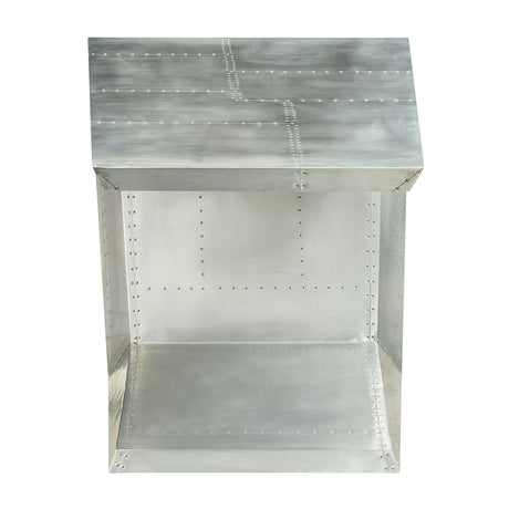 Brancaster Aluminum Patchwork Writing Desk Geometric Shape - Ornate Home