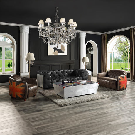 Brancaster Antique Slate Loveseat - Ornate Home