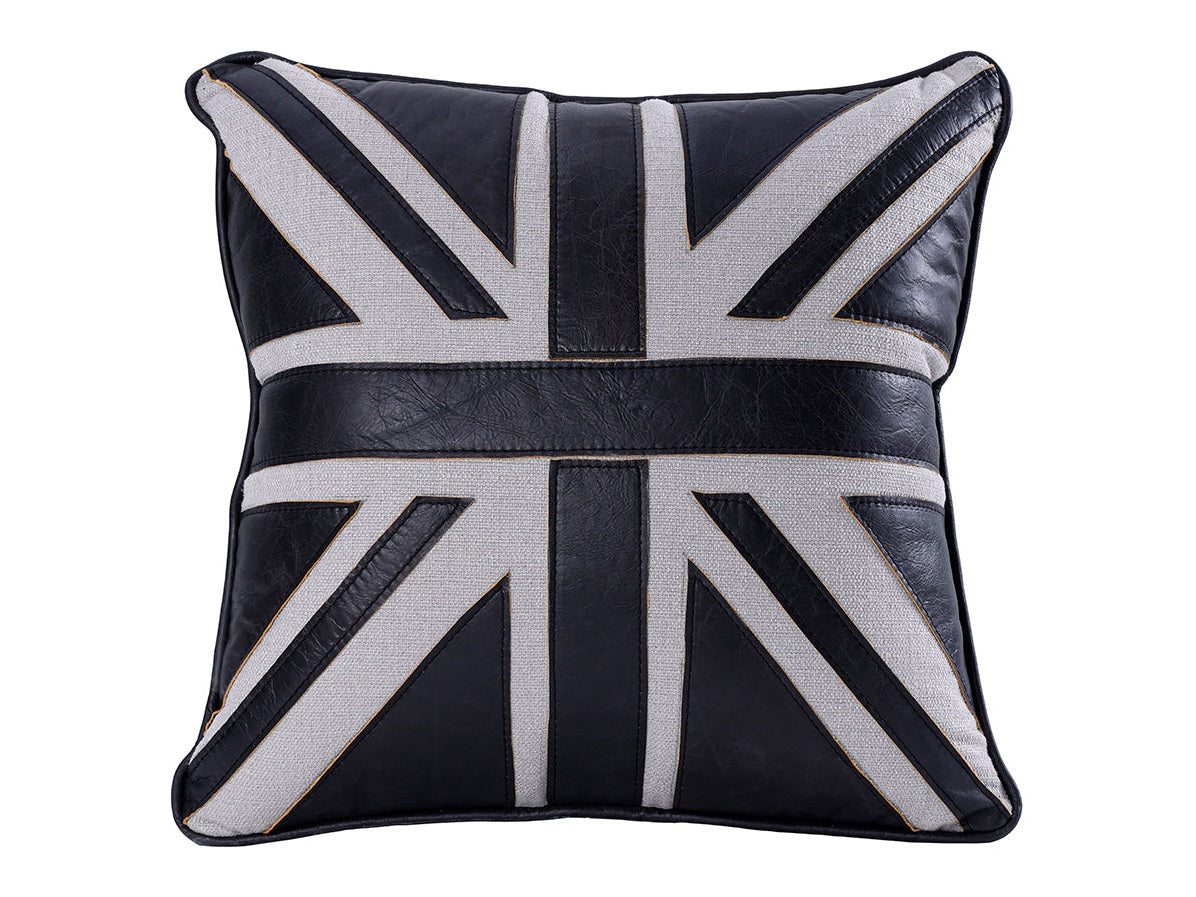 Brancaster Black/Linen Accent Cushion (Set of 2) - Ornate Home