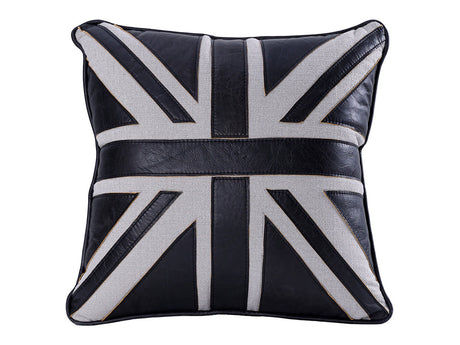 Brancaster Black/Linen Accent Cushion (Set of 2) - Ornate Home