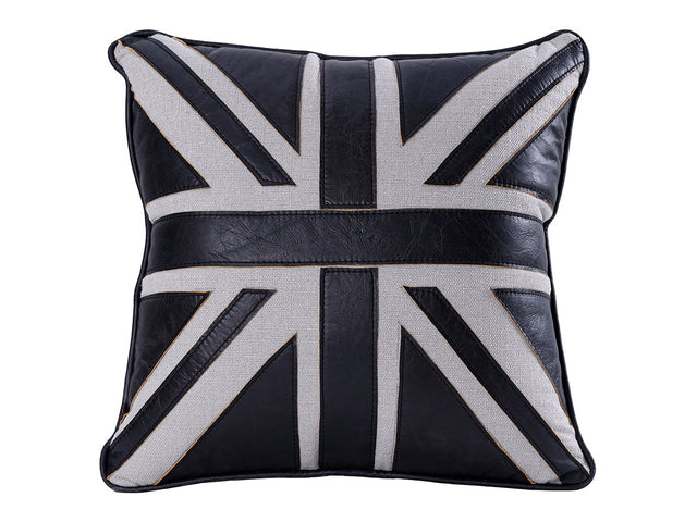 Brancaster Black/Linen Accent Cushion (Set of 2) - Ornate Home