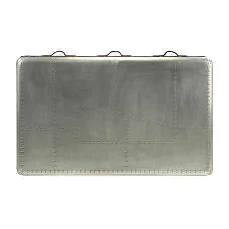 Brancaster Coffee Table in Aluminum - Ornate Home