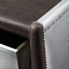Brancaster Distress Chocolate Desk - Ornate Home