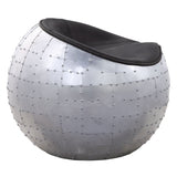 Brancaster Ebony Ottoman - Ornate Home