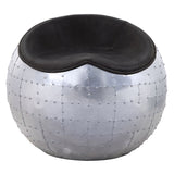 Brancaster Ebony Ottoman - Ornate Home