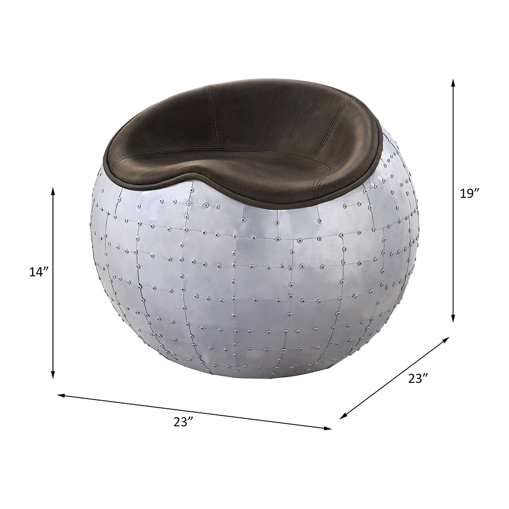 Brancaster Emerald Ottoman - Ornate Home