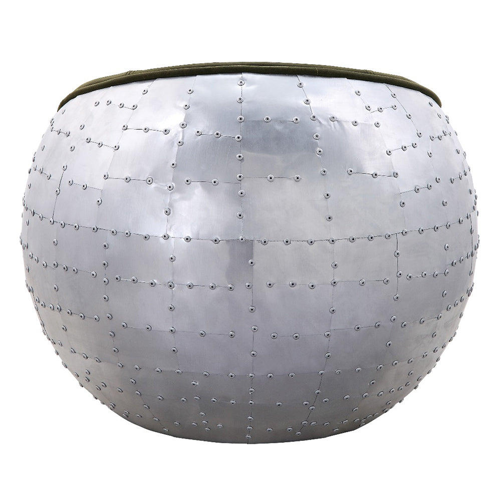 Brancaster Emerald Ottoman - Ornate Home