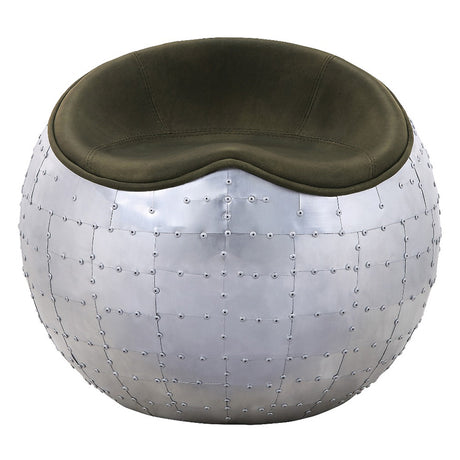 Brancaster Emerald Ottoman - Ornate Home