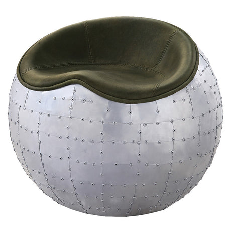 Brancaster Emerald Ottoman - Ornate Home