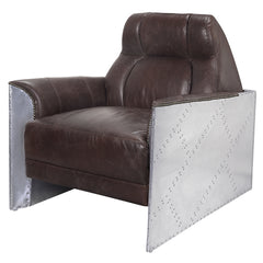 Brancaster Espresso Accent Chair - Ornate Home