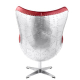 Brancaster Red Accent Chair W/Swivel - Ornate Home