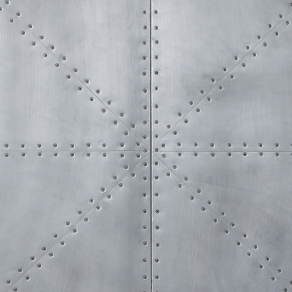 Brancaster Round Aluminum Coffee Table - Ornate Home