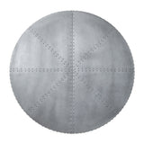 Brancaster Round Aluminum Coffee Table - Ornate Home
