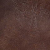 Brancaster Vintage Brown Leather Swivel Stool /1pc - Ornate Home