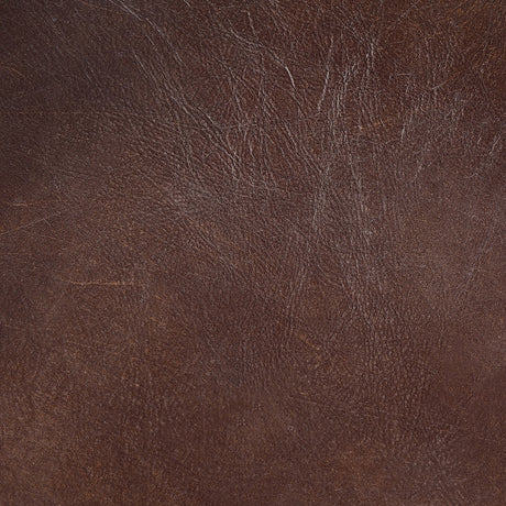 Brancaster Vintage Brown Leather Swivel Stool /1pc - Ornate Home