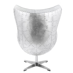 Brancaster White Accent Chair W/Swivel - Ornate Home