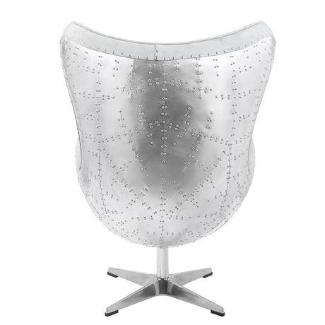 Brancaster White Accent Chair W/Swivel - Ornate Home