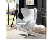 Brancaster White Accent Chair W/Swivel - Ornate Home
