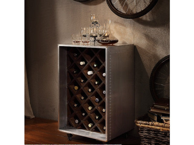 Brancaster Wine Cabinet (Open Front) - Ornate Home