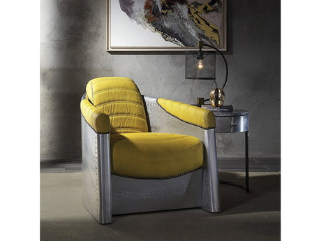 Brancaster Yellow Accent Chair - Ornate Home