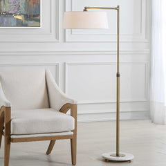 Branch Out Brass Floor Lamp - Ornate Home