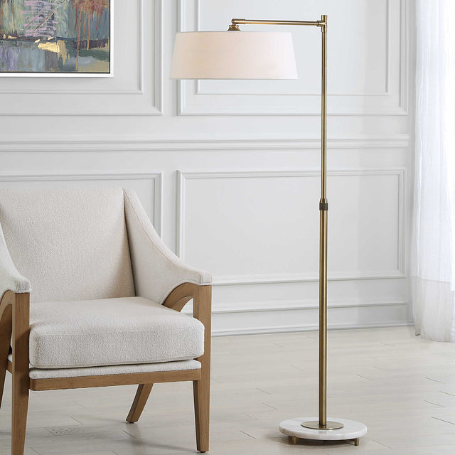 Branch Out Brass Floor Lamp - Ornate Home