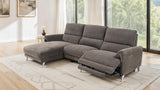 Brande Brown Power Sectional - Ornate Home