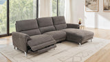 Brande Brown Power Sectional - Ornate Home
