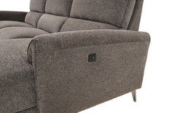 Brande Brown Power Sectional - Ornate Home