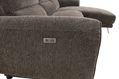 Brande Brown Power Sectional - Ornate Home